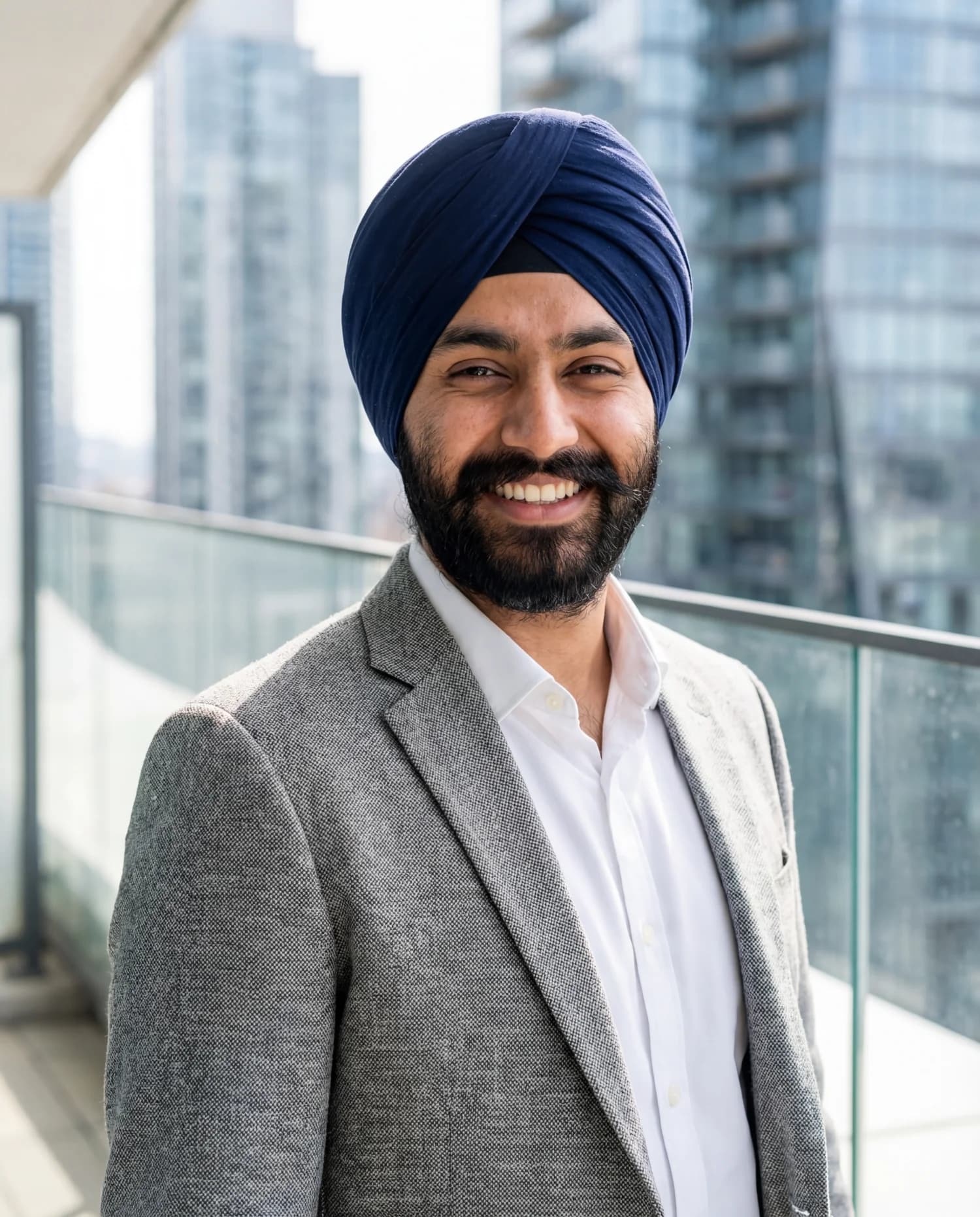 Professional AI-generated headshot example 2