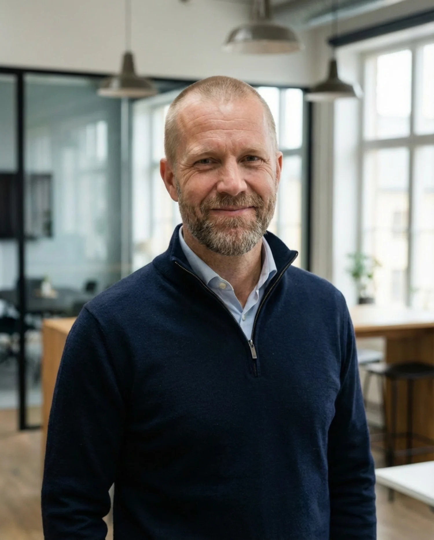 Professional AI-generated headshot example 3