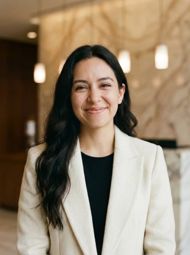 Professional AI-generated headshot example 36