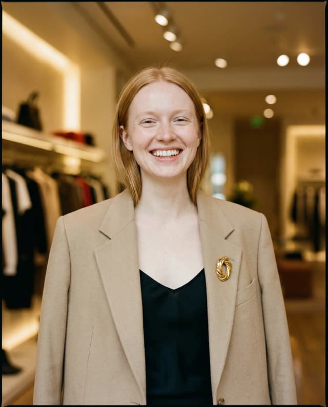 Professional AI-generated headshot example 48